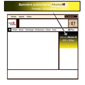 Bannière Akoma® M - 455x380px