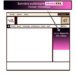 Bannière Akoma® XXL - 455x680px