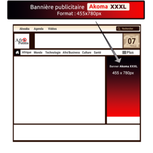 Bannière Akoma® XXXL - 455x780px